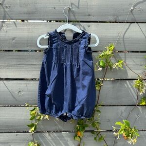 RALPH LAUREN Navy Blue Romper 💙